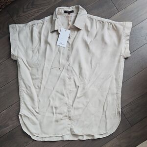 Quince Vintage Wash Tencel Camp Shirt